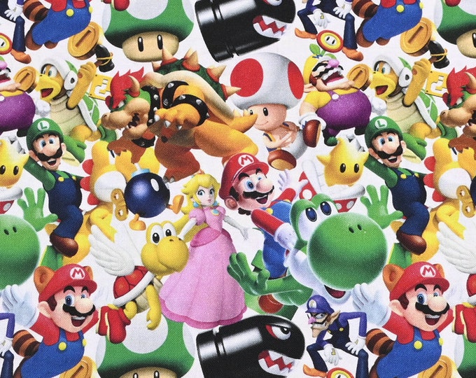 Classic Game Fabric 80s Arcade Game Fabric Retro Arcade Games Fabric ...