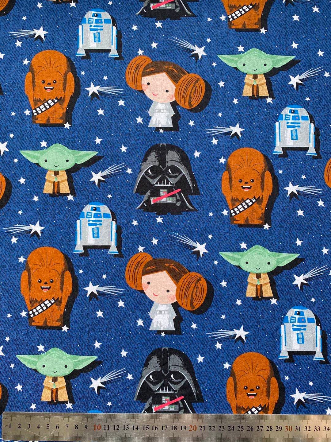 Baby Yoda Fabric Star Wars Fabric Mandalorian the Child Fabric Grogu