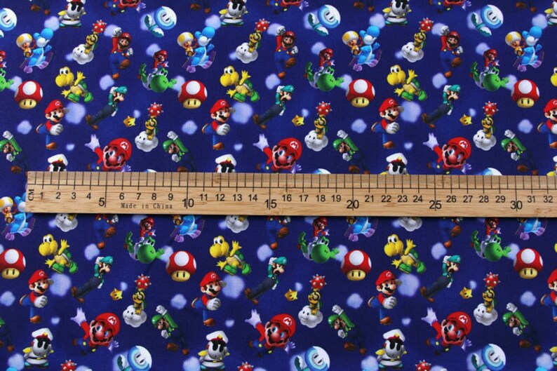 Classic Game Fabric 80’s Arcade Game Fabric Retro Arcade Games Fabric ...