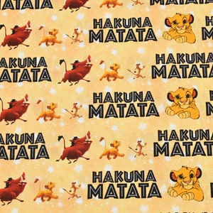 König der Löwen Stoff Löwe Simba Mufasa Baumwolle Cartoon Stoff 100 % Baumwolle Stoff Animation Stoff Meterware