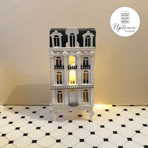 SVG file for a French Dollhouse in 1:144 scale