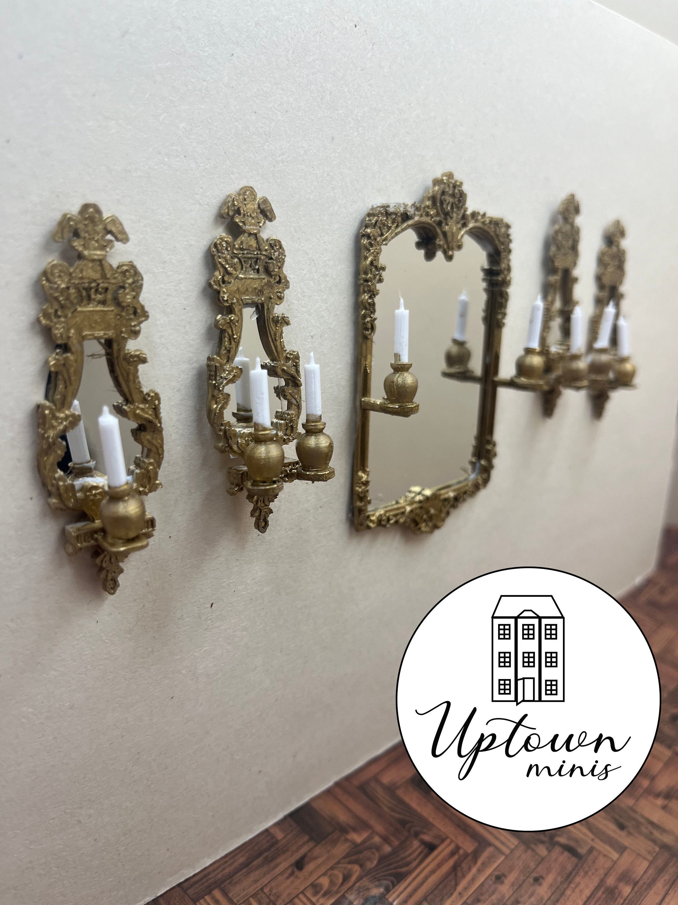 Paire D'appliques Murales Laiton Ancien – Style Victorien Industriel, Grand Modèle