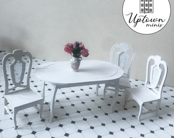 SVG file for precious dining table in two lengths in 1:12 scale