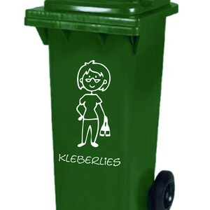 WERBEPUNKT. Mülltonnenaufkleber Mülltonne Mülleimer Abfalltonne