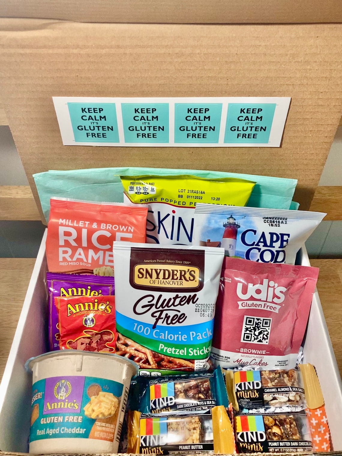 Gluten Free Snack Box GF Care Package GF Sampler Box Etsy