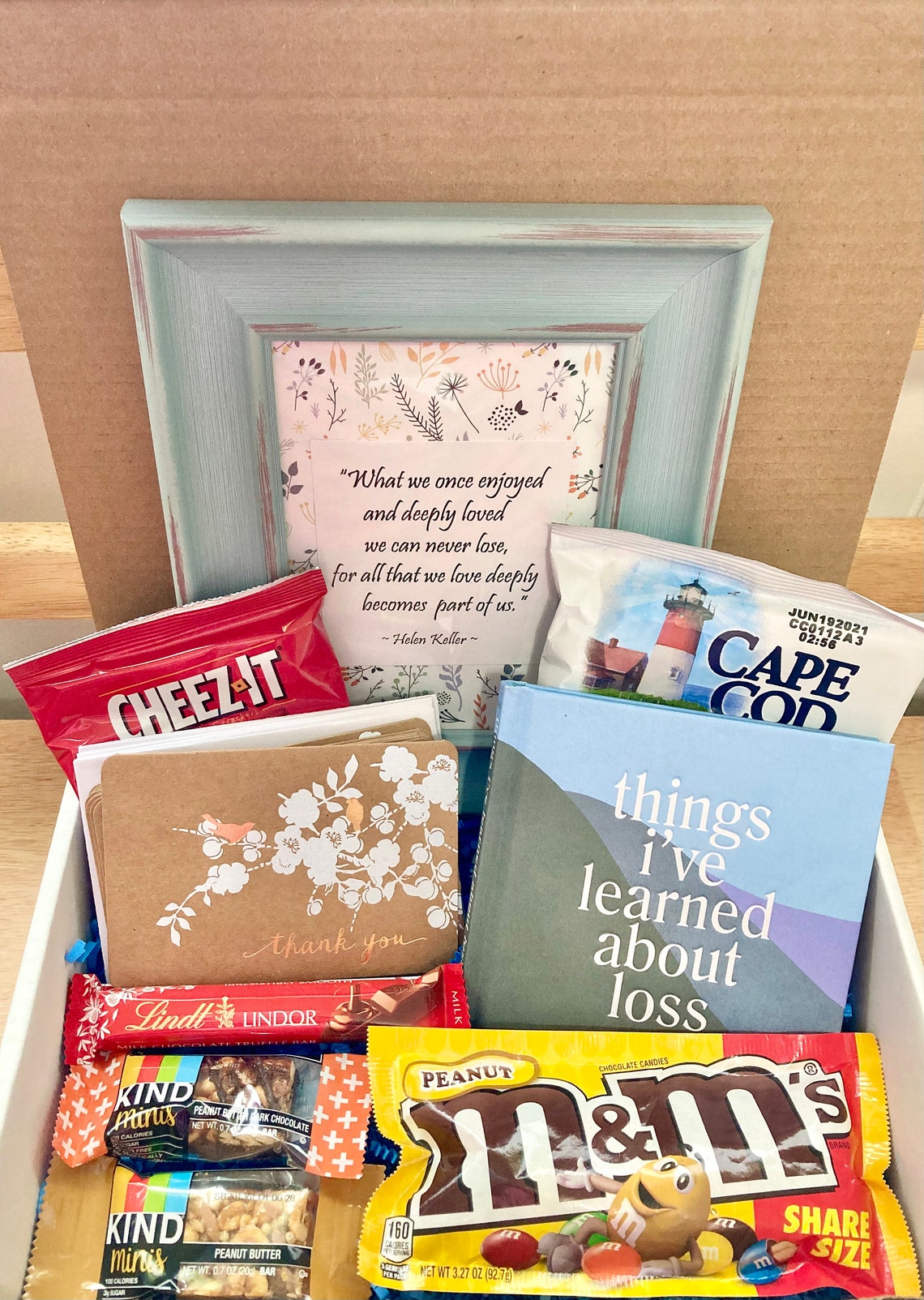 Sympathy Gift Box Grief Care Package Mourning Care Box Etsy