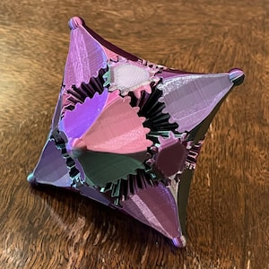 Gear Star – 3D Fidget Mechanism