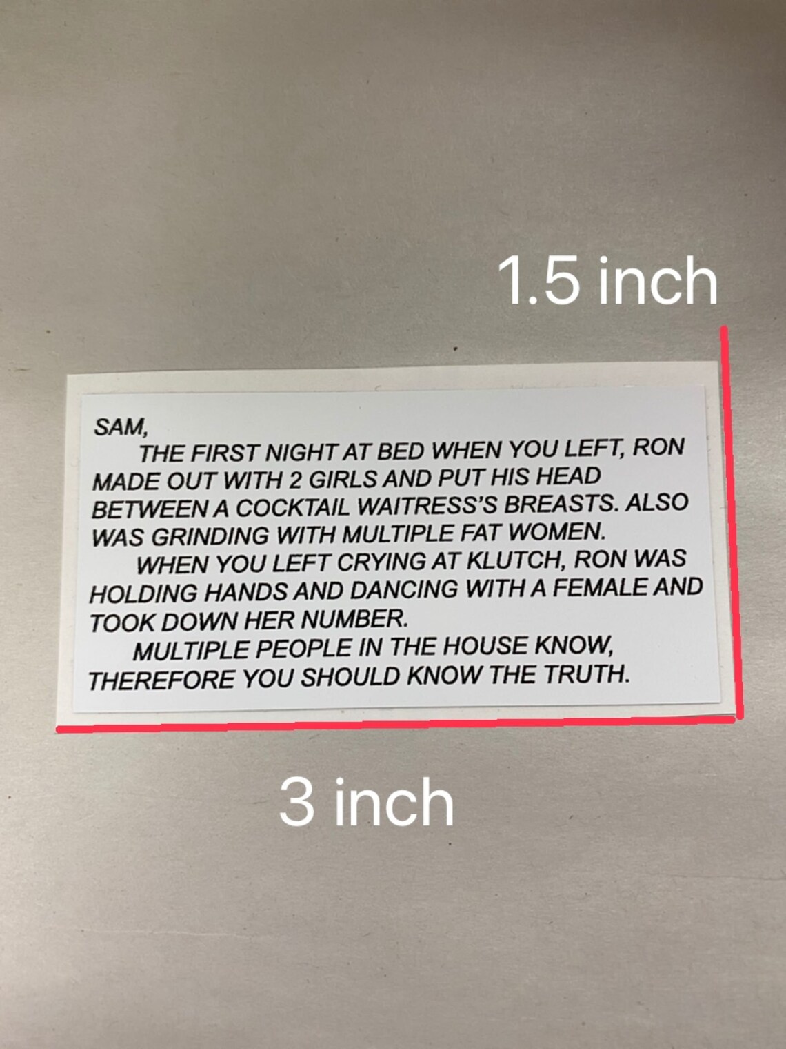 Jersey Shore The Note 5 Piece Sticker Set Snooki Etsy