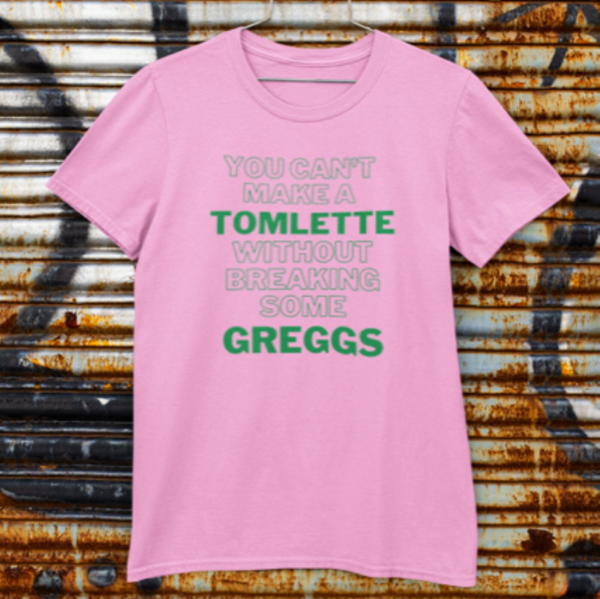 You Can't Make a Tomlette Without Breaking Some Greggs Tom - Etsy