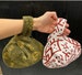 Handmade Wrist Knotbag From Thailand, Wristlet, Small Carry Bag, Handcrafted Wrist Bag 