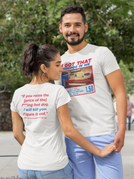Costco Hotdog Unisex T-shirt: Funny Graphic Tee - Etsy