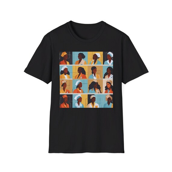 Apparel Black Nurse T Shirts Black Nurses Unisex T-shirt African