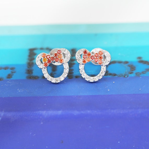 Kids minnie mouse earrings discount