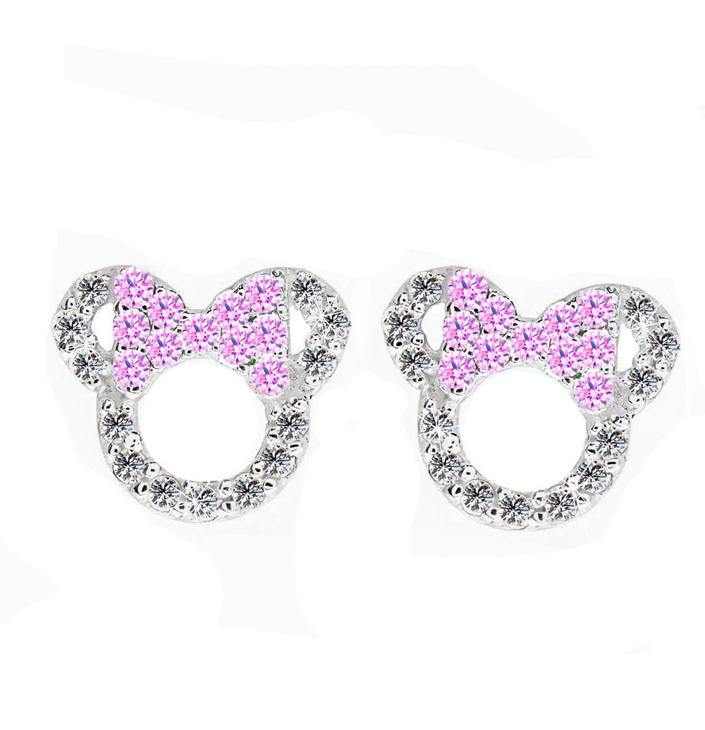 KIRA 'Shine in Style' Retro Crystal & Zirconia Stud Earrings