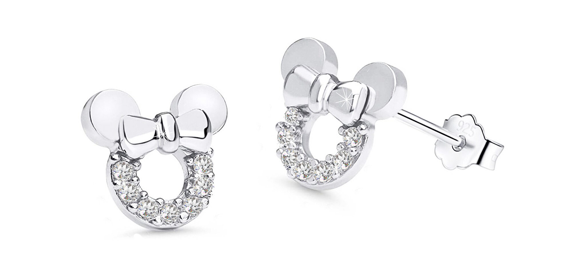 Minnie mouse shop earrings for babies