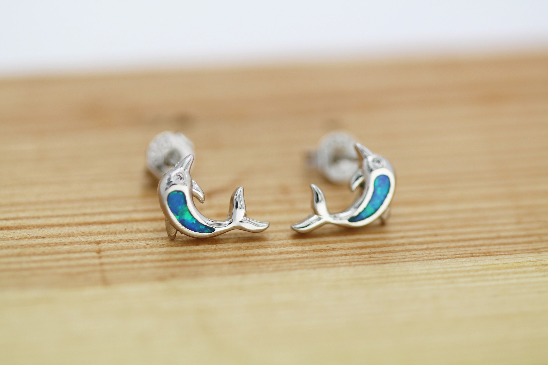 Echte Süßwasser Perle Ohrringe - 925 Sterling Silber Grau