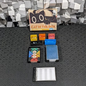 Insert compatible Cat in the Box, convient aux cartes à pochettes