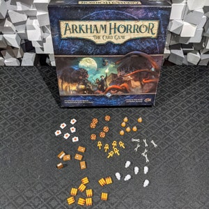 Deluxe tokens, compatible with Arkham Horror Card Game