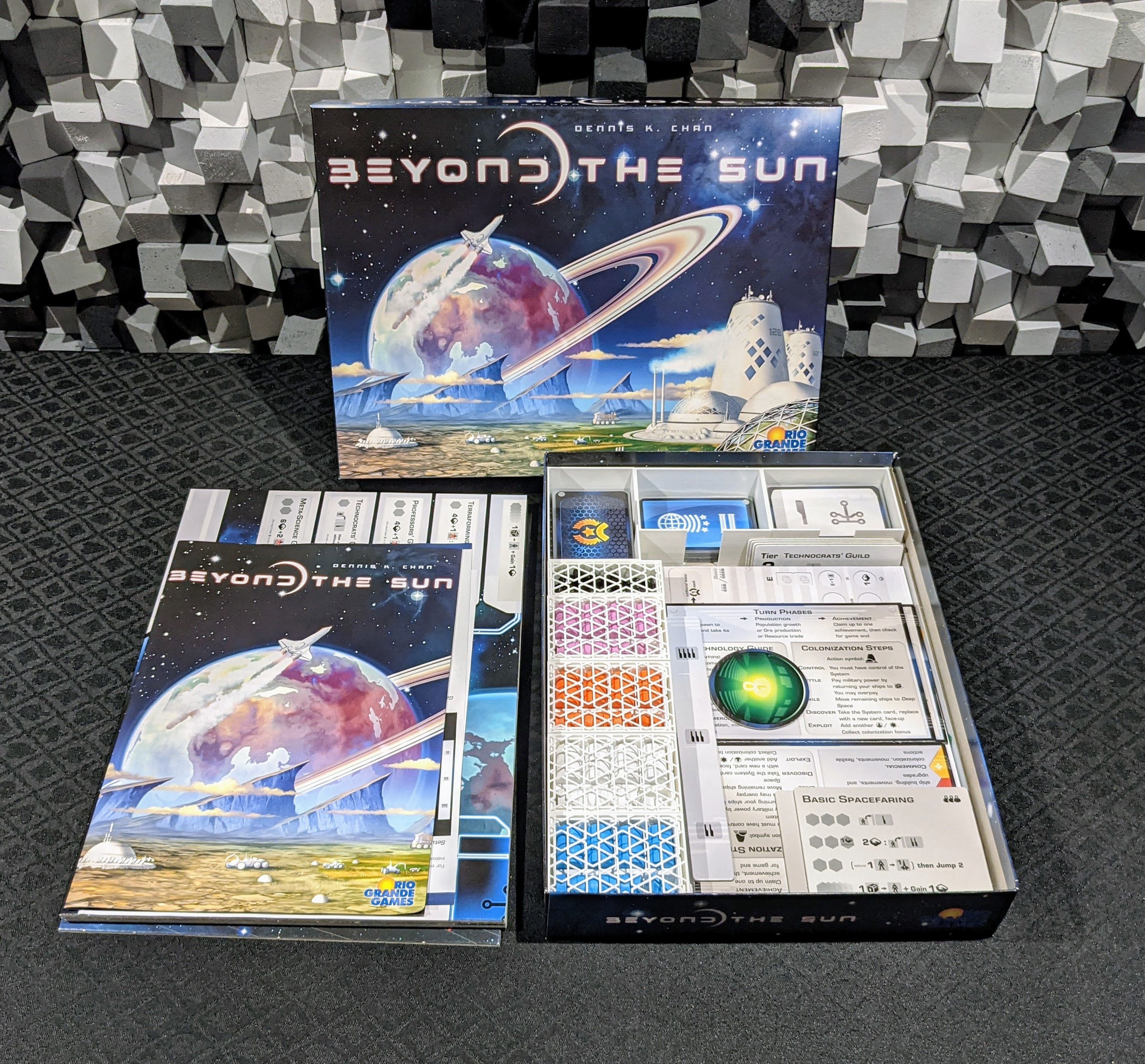 Insert, Compatible With Beyond the Sun (unofficial), Holds Sleeved Cards -  Etsy