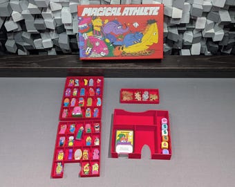 STL files for Magical Athlete compatible insert UNOFFICIAL, fits sleeved cards