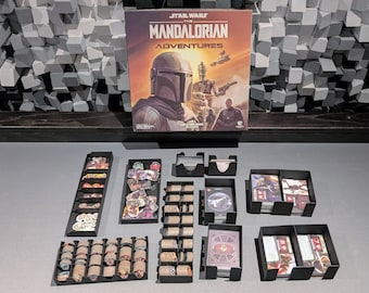 STL files for Mandalorian Adventures compatible Insert (UNOFFICIAL), fits sleeved cards, first expansion