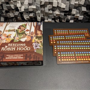 Dashboards for Rescuing Robin Hood (Set of 5)  keep your cubes from getting knocked around