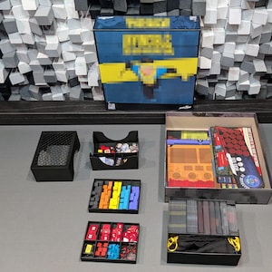Insert, kompatibel mit Invincible Hero Building Game, passt für Karten mit Schutzhüllen