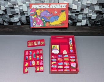 Magical Athlete compatible insert UNOFFICIAL, fits sleeved cards