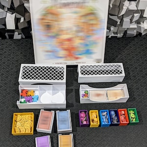Insert (unofficial), compatible with Flamecraft  (retail edition), fits sleeved cards