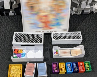 Insert (unofficial), compatible with Flamecraft  (retail edition), fits sleeved cards