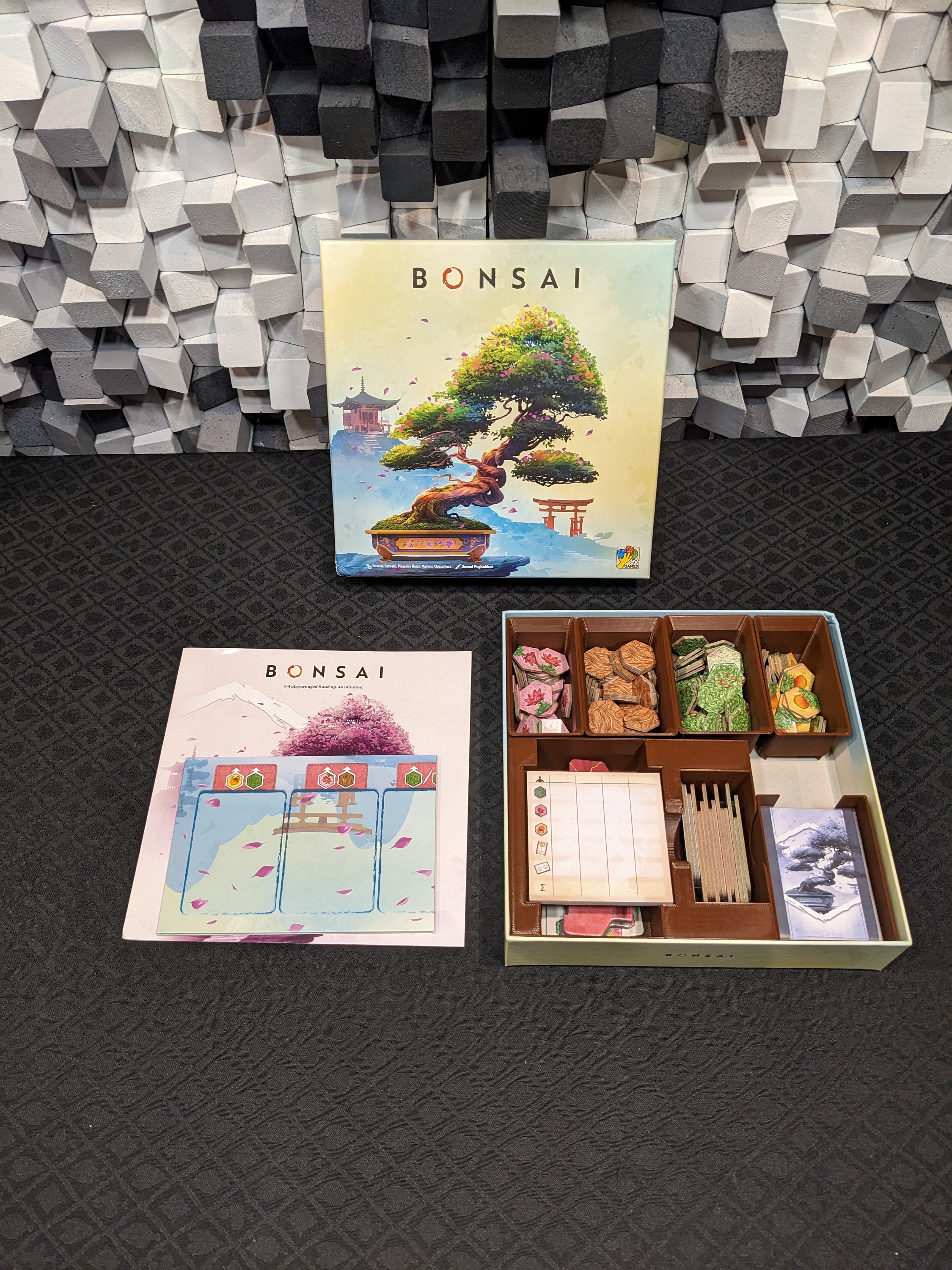 STL Files for Inserts (updated), Compatible With Bonsai Board Game, Fits  Expansions, Sleeved Cards, Cute Token Pots - Etsy