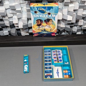 Insert and replacement tokens, compatible with Sky Team, room for future expansions