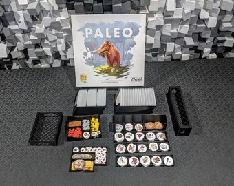 STL files for Paleo compatible insert, fits expansion, sleeved cards