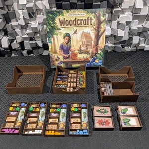 Woodcraft-compatibel inzetstuk, past op kaarten met sleeve