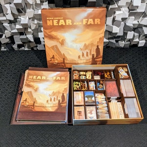 Near and Far-compatibel inzetstuk, past op uitbreidingskaarten, sleeve-kaarten