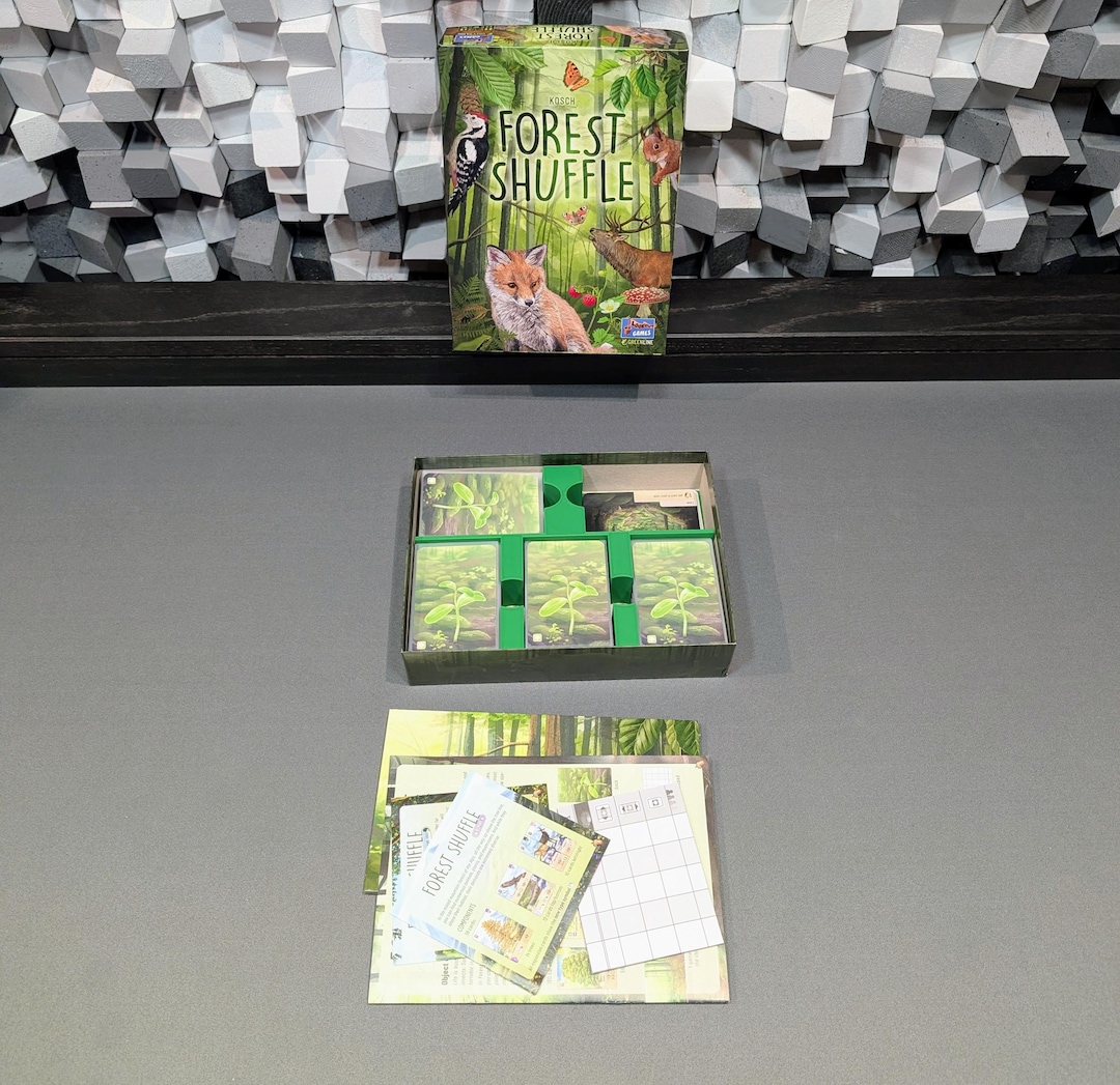 Insert, Compatible With Forest Shuffle, Fits Sleeved Cards - Etsy