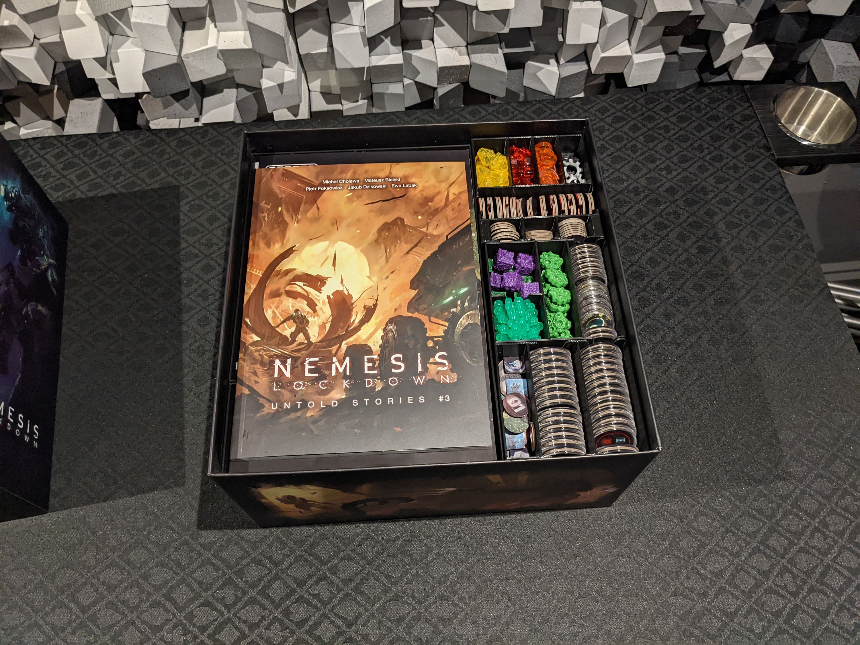 Insert for Nemesis Lockdown Kickstarter Fits Sleeved Cards Etsy UK