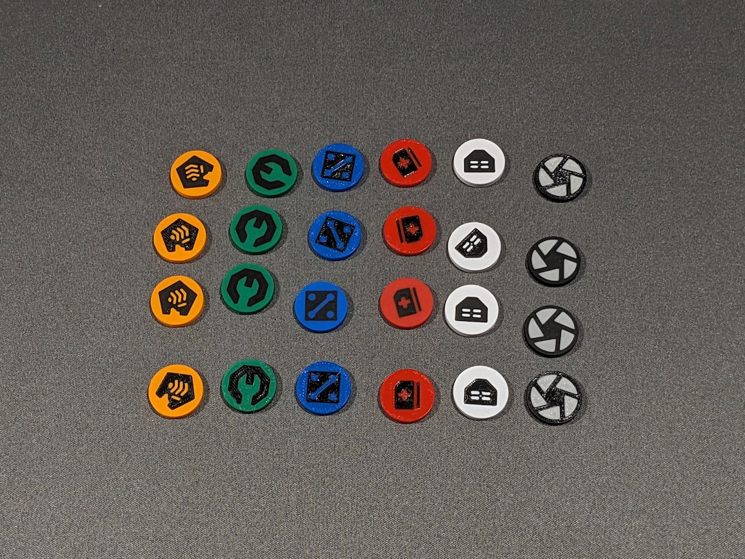 Action Tokens, Compatible With Cyberpunk 2077 Gangs of Night City Board ...