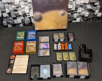 Inserto compatible con Dune Imperium: contiene ambas expansiones (IX e Immortality)