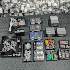 STL Dateien für Insert for Nemesis Lockdown Kickstarter - passend für Sleeved Cards, SEE NOTES
