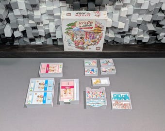 Lets Go To Japan (retail) compatible insert, UNOFFICIAL, fits sleeved cards