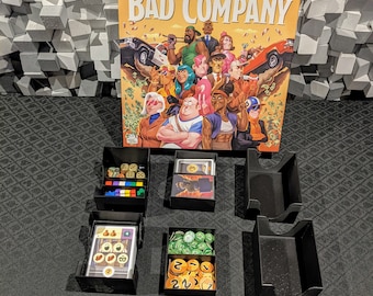 Bad Company Compatible insert, holds sleeved cards