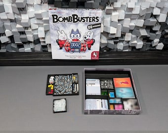 Bomb Busters - Insert and Deluxe/upgrade Components - Board