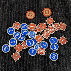 3d printed tokens for Summoner Wars core game
