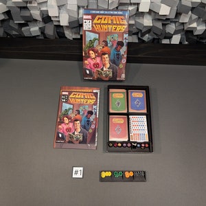 Insert and Token Covers/Ersatz, kompatibel mit Comic Hunters, passt für Karten mit Schutzhüllen