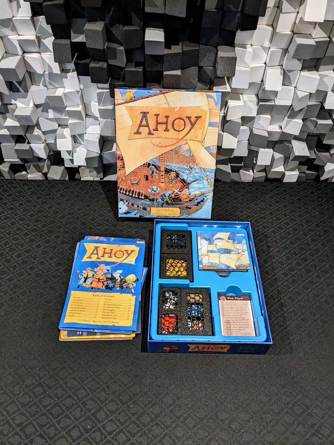 STL Files for Ahoy Compatible Insert, Holds Tokens - Etsy