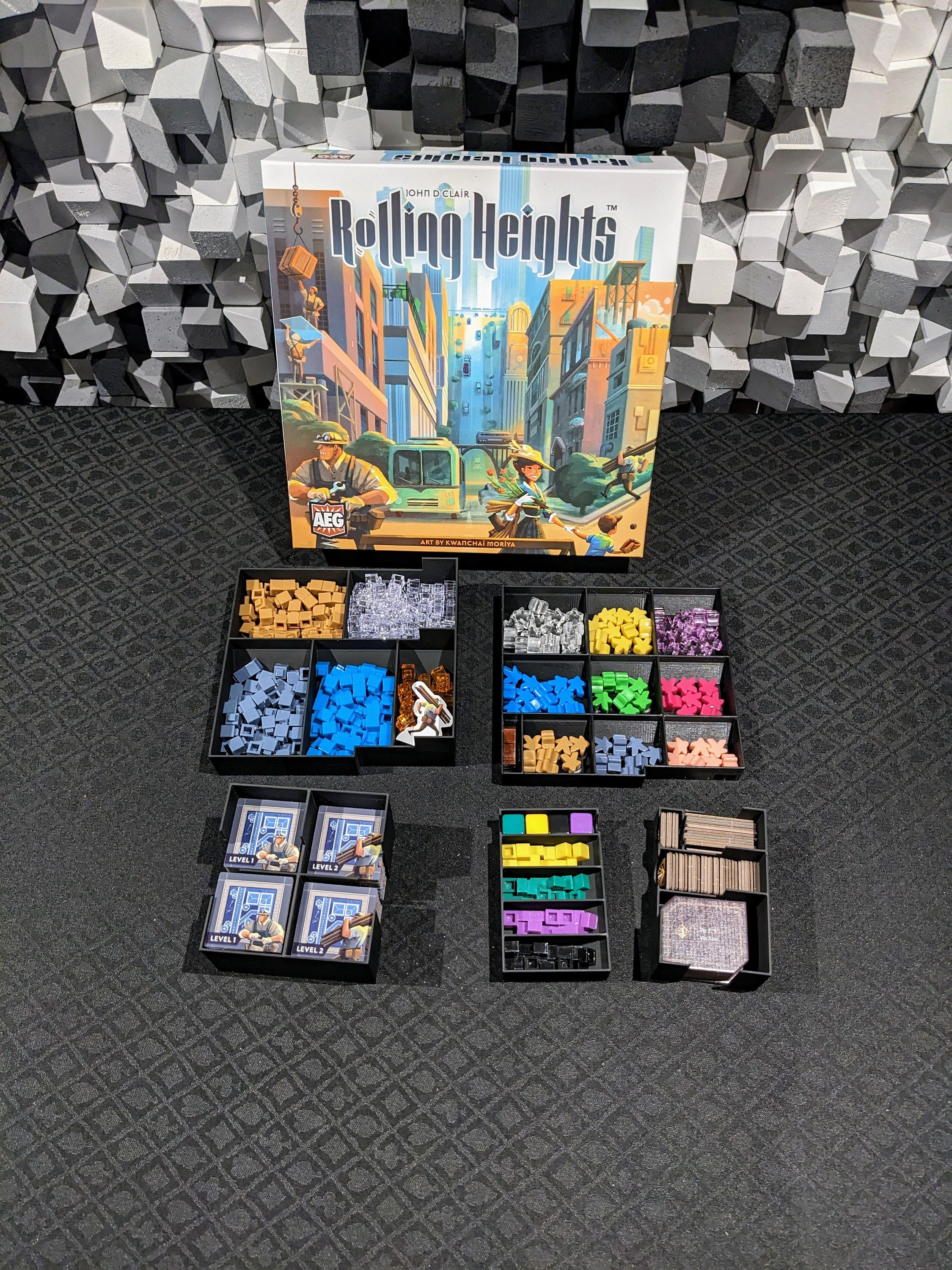 Rolling Heights互換インサート、キックスターターエクストラに適合 