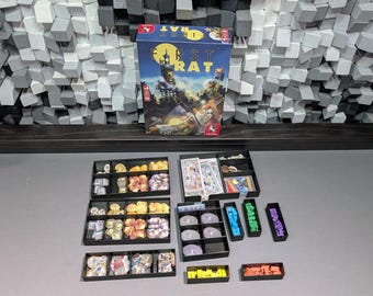 First Rat compatible insert UNOFFICIAL, fits sleeved cards