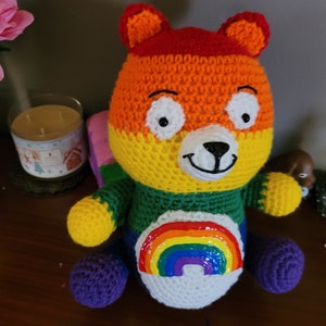Crochet Pride Bear