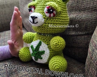 Mini Don't Care Bear Pattern